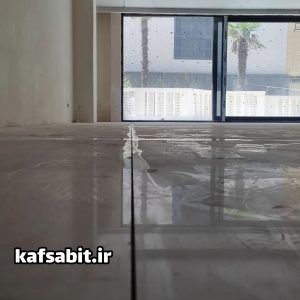 براق شدن سنگ با کفسابی پارکینگ